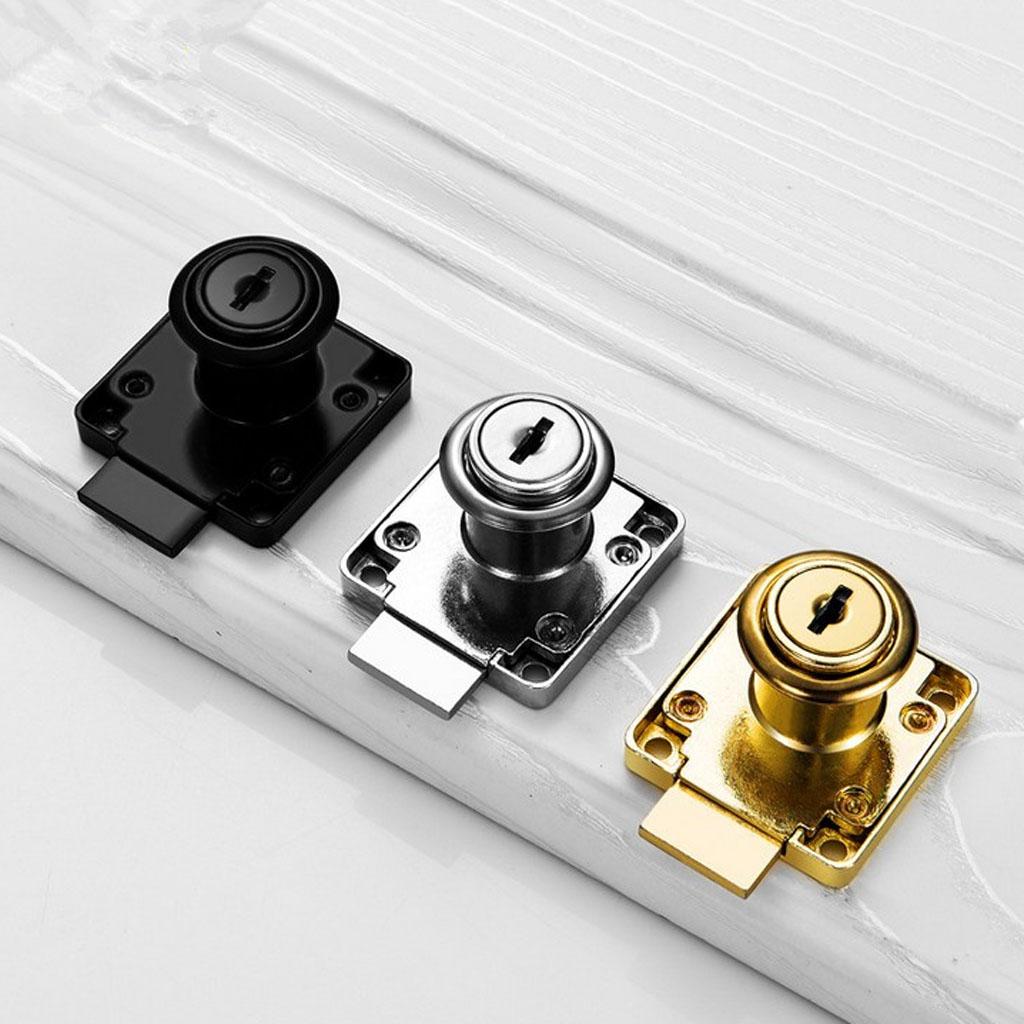 Furniture Hardware Lock - 2x Zamki do szuflad z 2