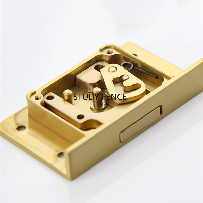 Furniture Hardware Lock - 1 szt. Antyczny metalowy zamek do