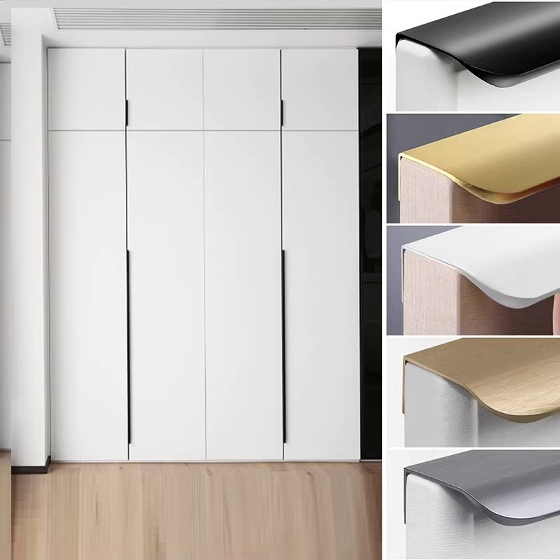 Furniture Hardware Factory - Minimalnie zaprojektowane klamki do drzwi, niewidoczna,