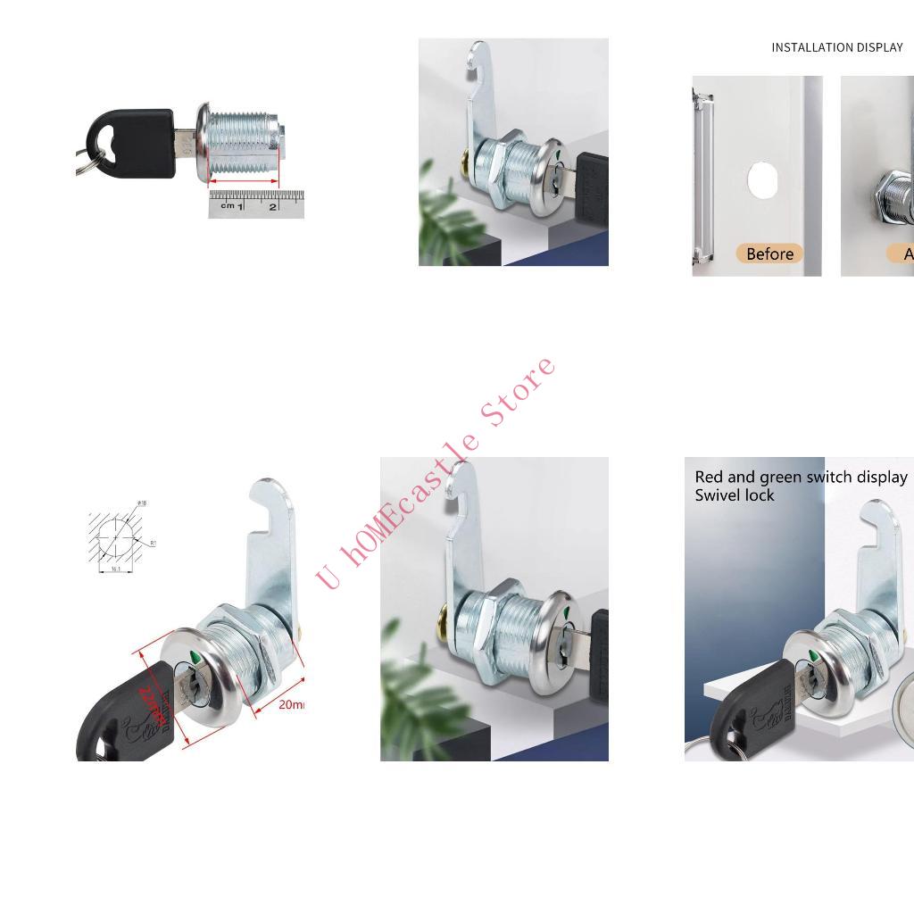 63HF 2 zestawy blokad krzywkow – Furniture Hardware Lock recenzja i cena