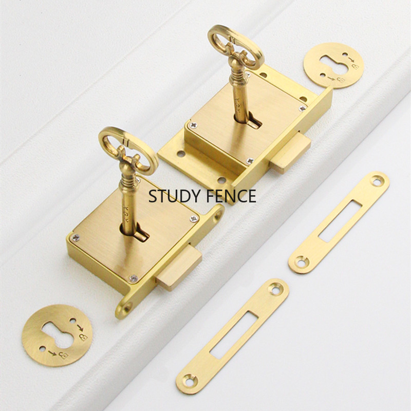 1 szt. Antyczny metalowy zamek – Furniture Hardware Lock recenzja i cena